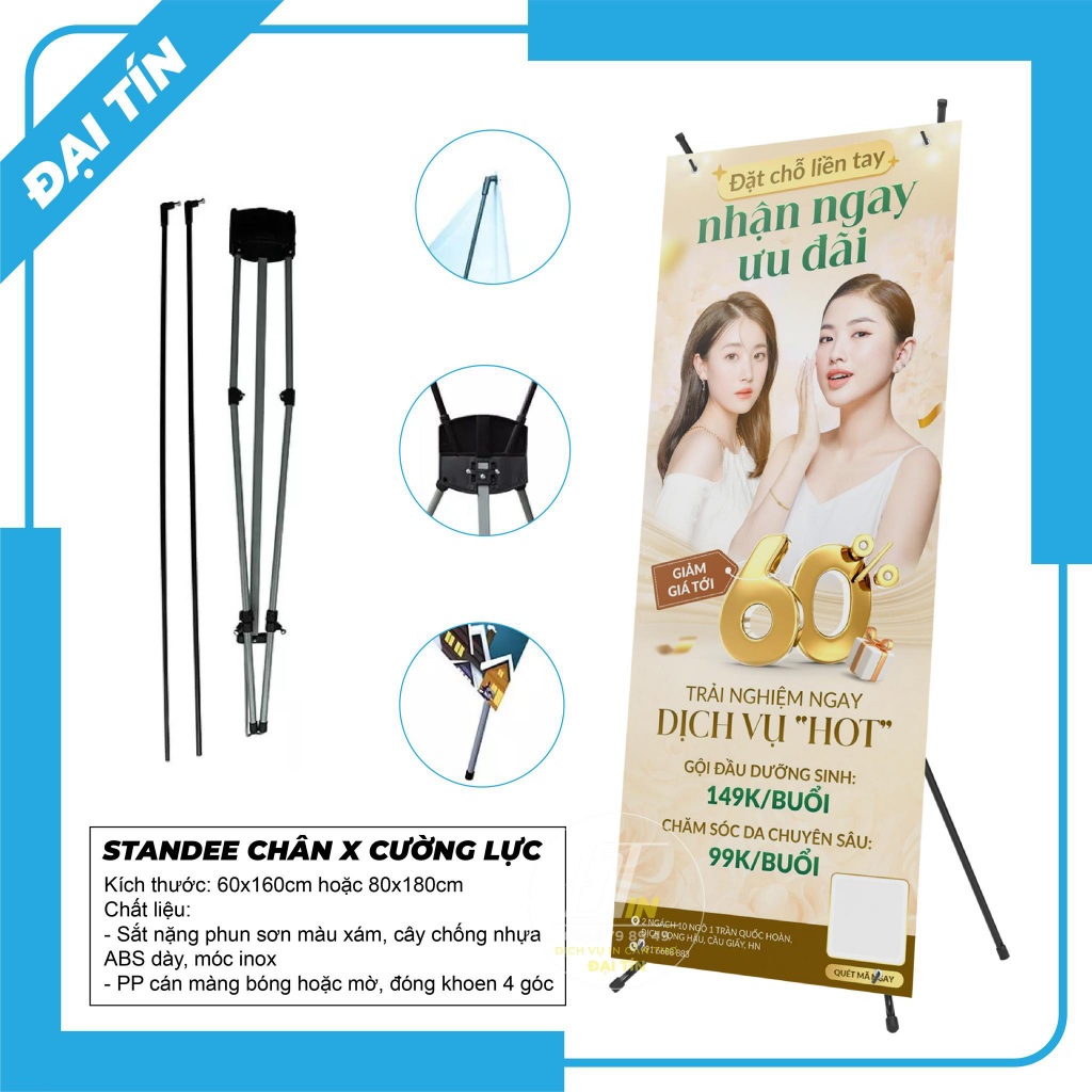 Khung standee X | Shopee Việt Nam