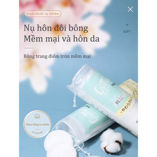 Bông tẩy trang siêu mềm mịn 80 miếng