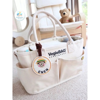 [ẢNH THẬT] Túi Xách Bỉm Sữa Vegiebag size đại Đa Năng phong cách Hàn Quốc