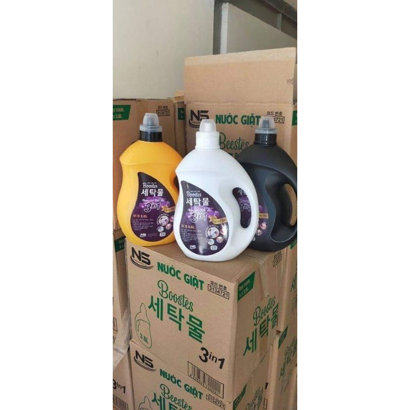 SỈ NƯỚC GIẶT Booster  3.6kg 1 thùng 4 can