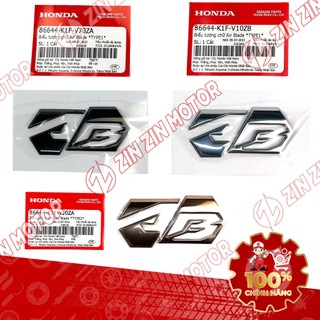 Tem Logo Nổi AB, Biểu Tượng Air Blade 2020 2021 2022 2023+ Chính Hãng - ZZM