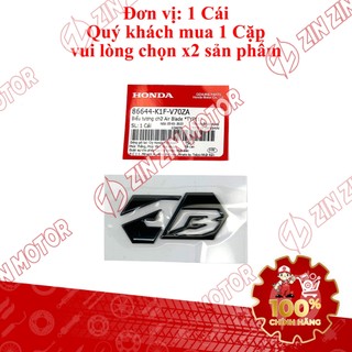 Tem Logo Nổi AB, Biểu Tượng Air Blade 2020 2021 2022 2023+ Chính Hãng - ZZM