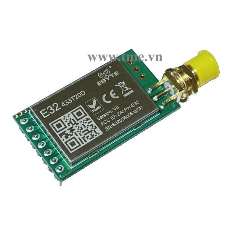 E32-433T20D LoRa solution 433Mhz UART Wireless lora module, Long Range ...