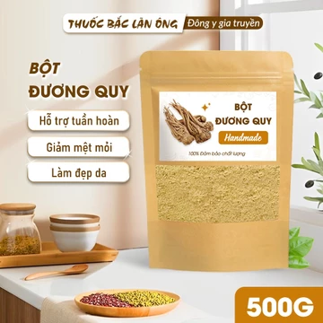 Bột đương quy 500g (Bột sâm đương quy nguyên chất, nghiền mịn)