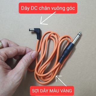 -Dây DC Đa Năng Cắm Vào Biến Áp Máy Pen  Để Sử Dụng Cho Máy Xăm Thần Thánh, Máy Xăm Pro