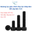 Bulong Lục Giác Chìm Đầu Trụ Thép Đen M5 (5 Ly) Cấp Bền 12.9 - Bu Lông Chịu Lực Cao Đủ Size 8mm Đến 60mm