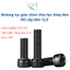 Bulong Lục Giác Chìm Đầu Trụ Thép Đen M5 (5 Ly) Cấp Bền 12.9 - Bu Lông Chịu Lực Cao Đủ Size 8mm Đến 60mm
