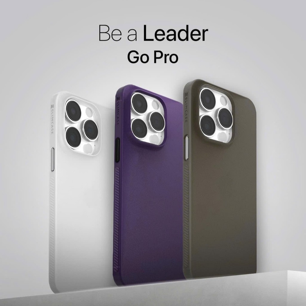 [Outlet S1] Ốp lưng PRO iPhone 14 Pro Max/14 Pro/14 Plus/14 SLIMCASE CLASSIC - Siêu mỏng, chống bám bẩn, chống trượt