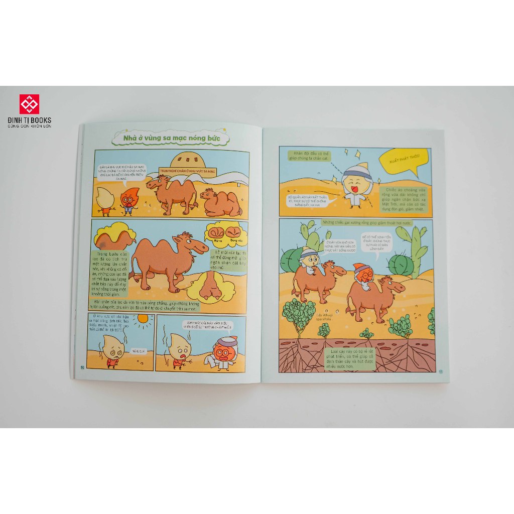 Ảnh Sách - Bách khoa thư về các hiện tượng tự nhiên - Cho trẻ từ 6 tuổi - Đinh Tị Books 3