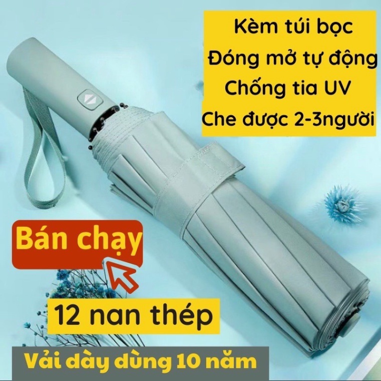 Ô Che Mưa TOKIO Nhật Cao Cấp Tự Động Gấp Gọn Xuất Nhật Mẫu Mới Thanh Lịch