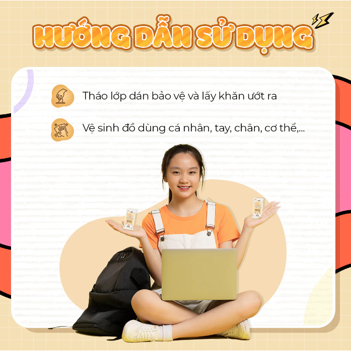 Ảnh Khăn Ướt Mini ECOWIPES Teen Wipes Không Mùi, Vải Không Dệt Daily Beauty 1