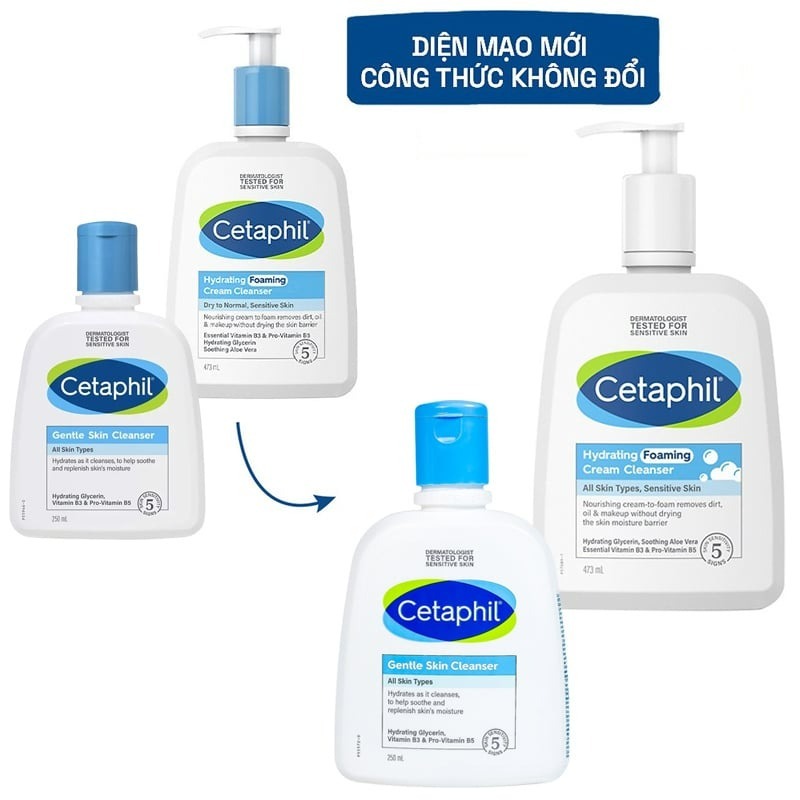 Ảnh Sữa Rửa Mặt Cetaphil Gentle Skin Cleanser 500ml - Mẫu mới 1
