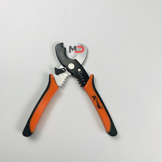 Kìm tuốt dây điện, kìm bấm COS MC4, Kìm cắt dây điện đa năng KAPUSI 8'' K-9101 JAPAN Nhật Bản chính hãng