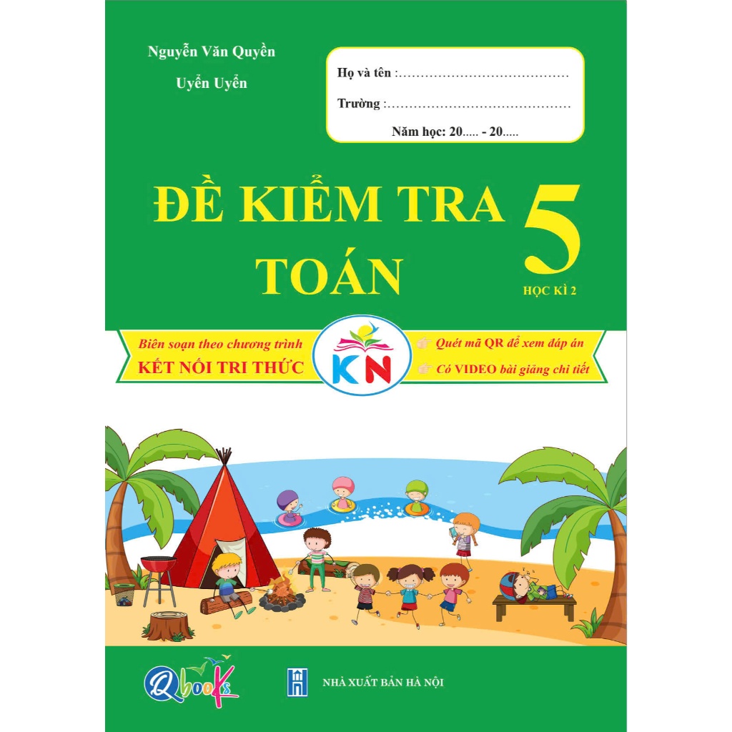 Ảnh Sách - Combo Đề Kiểm Tra Toán Và Tiếng Việt Lớp 5 - Học Kì 2 - Kết Nối Tri Thức (Bộ 2 Cuốn) 1