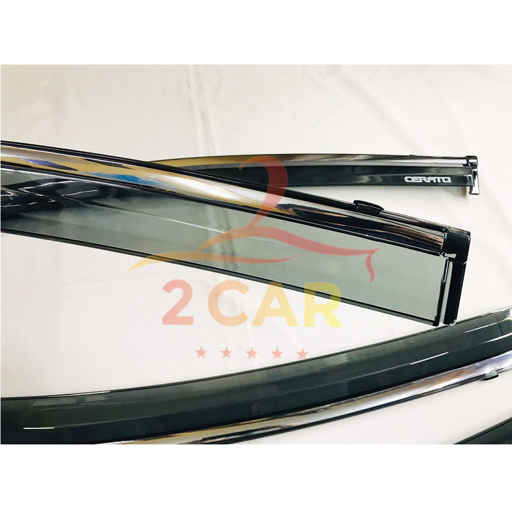 Vè che mưa xe KIA Cerato 2016 2017 2018 2019- 2020 2021 2022 chỉ mạ crom cao cấp