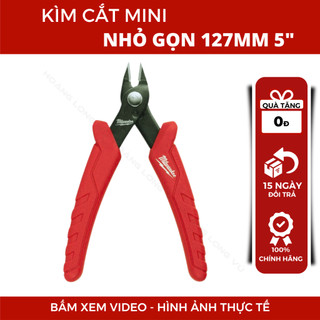Kìm Cắt Mini Milwaukee 48-22-6105 - Kiềm Cắt Dây Điện Chuẩn,Sửa Chữa Hiệu Quả Thiết Bị Điện,Chống Gỉ
