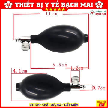 Quả Bóp Máy Đo Huyết Áp Cơ - Màu Đen