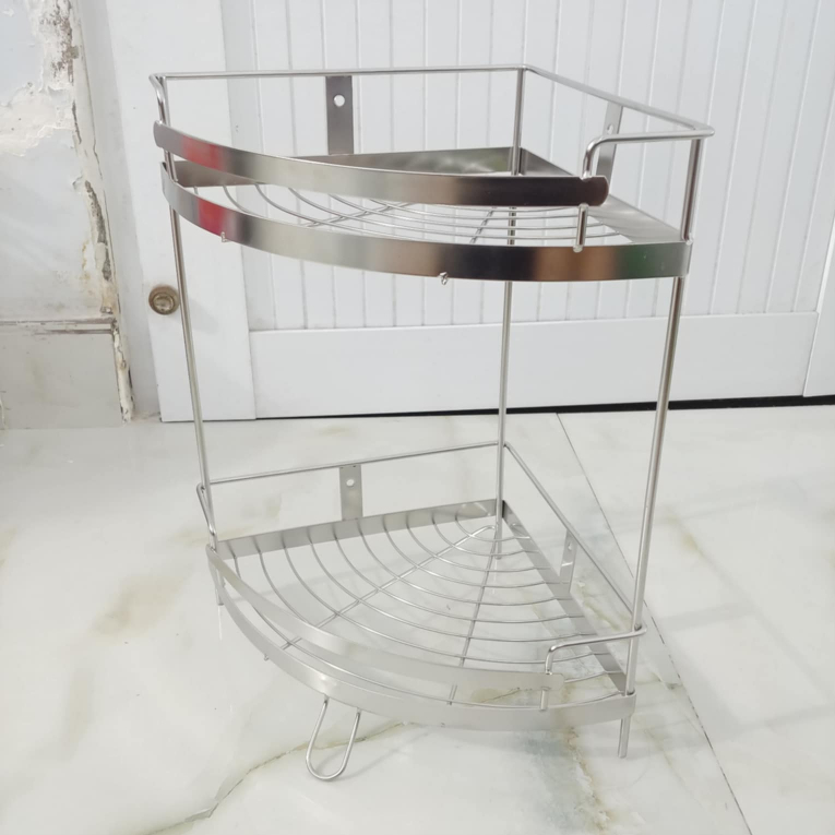 Kệ Góc Nhà Tắm Inox 201 2 Tầng - Hàng Việt Nam | Shopee Việt Nam
