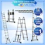 Thang rút đôi đa chức năng, chất liệu hợp kim nhôm chắc chắn, chống rỉ sét, chính hãng Nikita