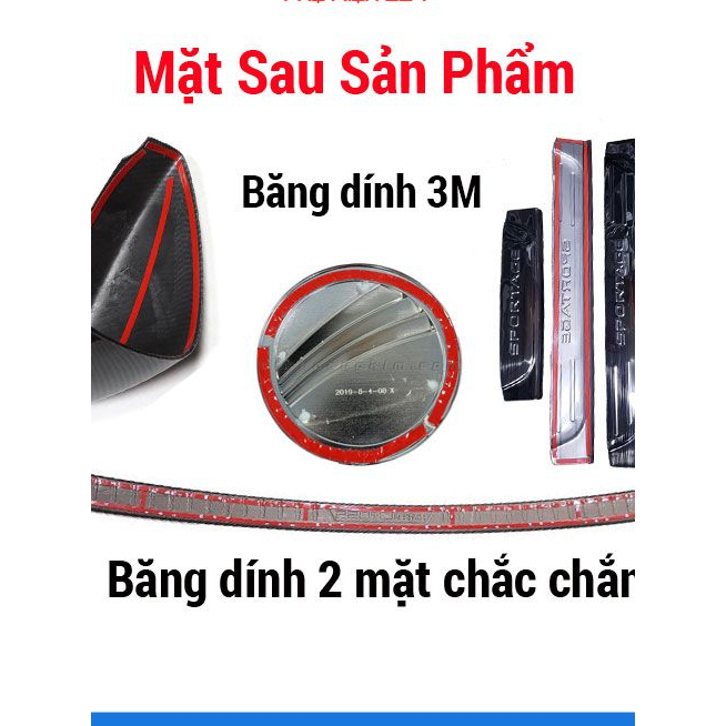 Vè che mưa xe Vinfast Fadil 2019- 2022, 2023,2024 chỉ inox cao cấp