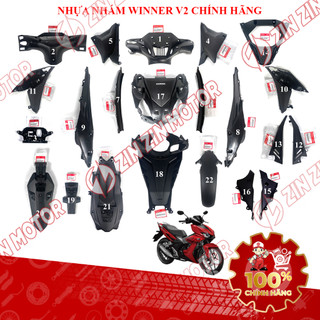Dàn Áo Nhựa Nhám Winner X V2 2019+, RS150 V3 Chính Hãng