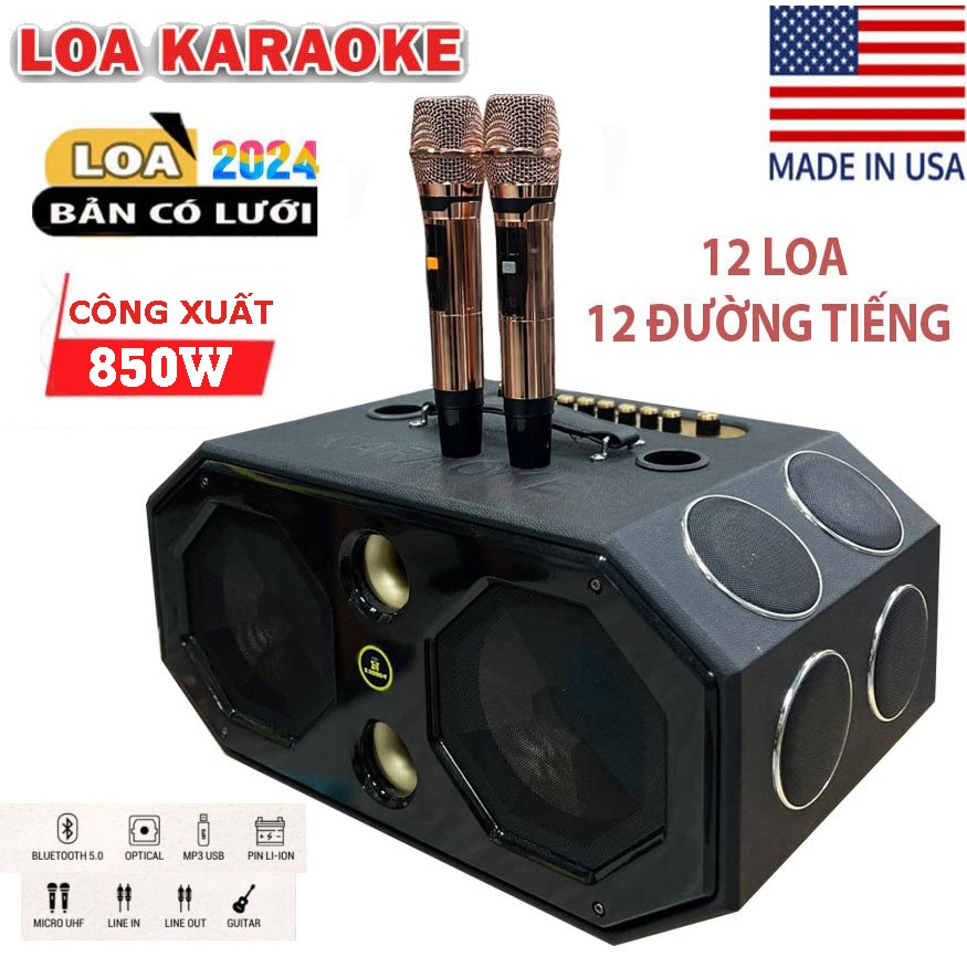 Loa Karaoke Xách Tay Z20 PRO 12 Đường Tiếng Siêu Trầm, Công Suất ...