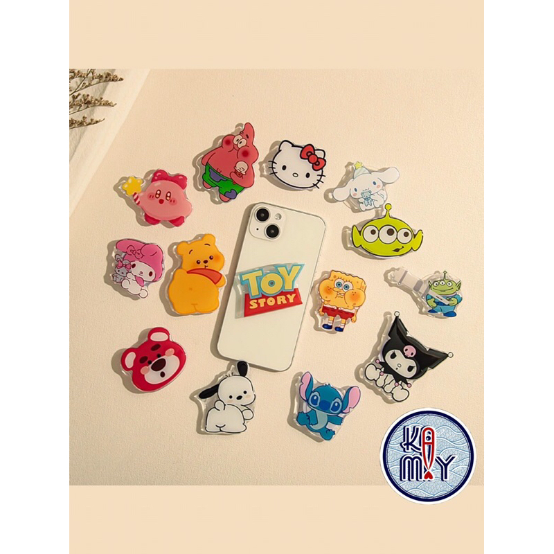 POPSOCKET - Giá đỡ điện thoại hình Kurumi Kirbi / Patrick / Alien / Toy ...