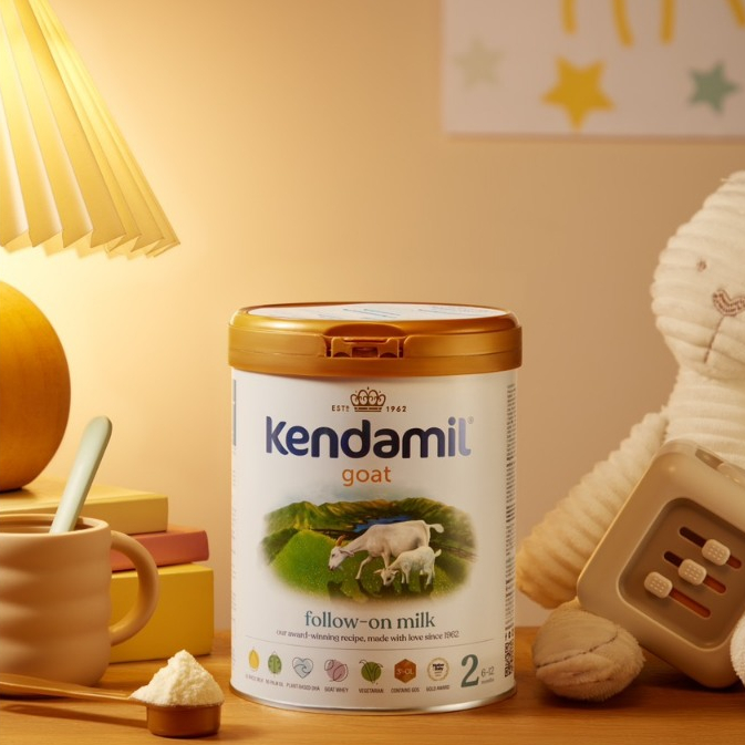 Ảnh Sữa công thức dê Kendamil Goat số 2 (800g) - Sữa bột nguyên kem Đạm A2 cho bé hệ tiêu hóa nhạy cảm 4