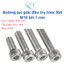 Bulong Lục Giác Chìm Đầu Trụ Inox 304 M10 (10 Ly) - Đủ Size 20mm Đến 150mm Chống Gỉ Sét