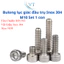 Bulong Lục Giác Chìm Đầu Trụ Inox 304 M10 (10 Ly) - Đủ Size 20mm Đến 150mm Chống Gỉ Sét
