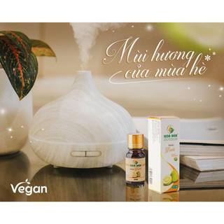 Tinh dầu Bưởi nguyên chất - Hoa Nén - Thơm dịu nhẹ, thư giãn, dưỡng tóc - Dùng thử 3ml