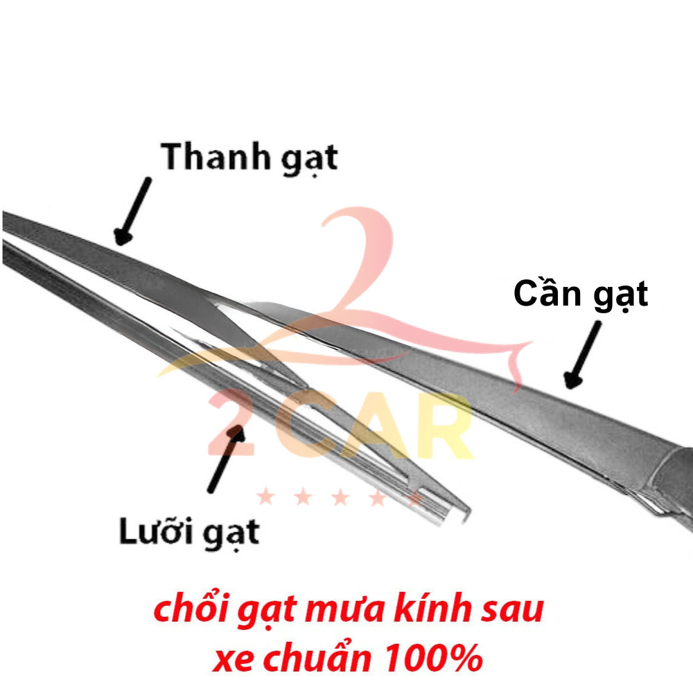 Chổi Gạt mưa sau xe, lưỡi gạt mưa sau xe Mitsubishi Grandis chuẩn khít theo xe, TSG 306