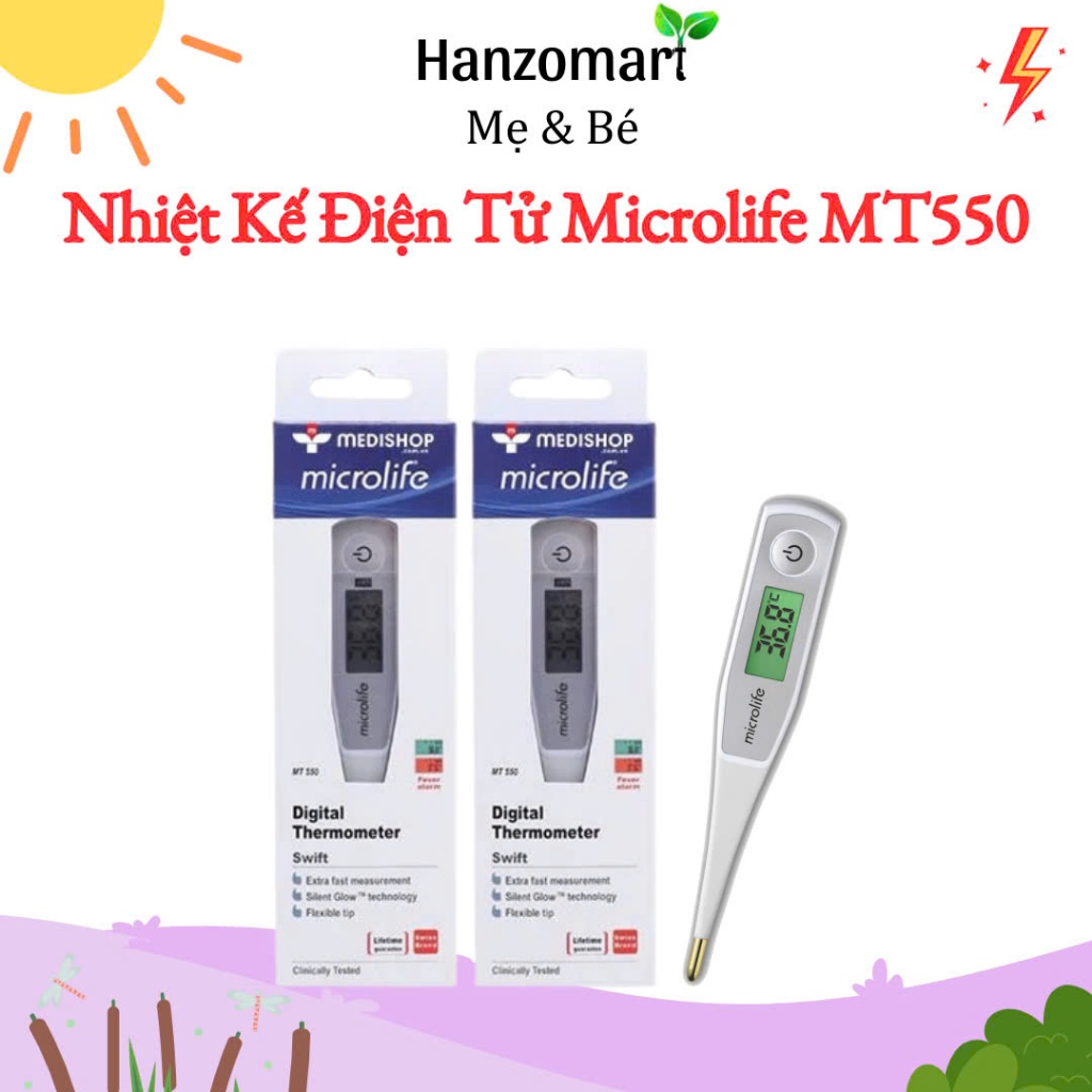 Nhiệt kế điện tử Microlife MT550 - hanzo2009