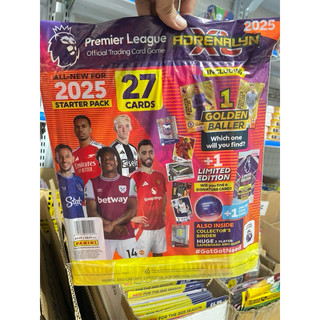 [ Starter Pack ] Túi Album Đựng Thẻ Starter Pack Panini Adrenalyn XL Premier League 2025 2024/25 ( Album Đựng Thẻ )