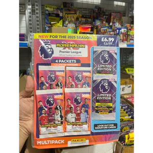 Túi Gói Thẻ Trong Túi Panini Adrenalyn XL Permier League Multi Pack 2025 2024/25 ( 34 Thẻ )