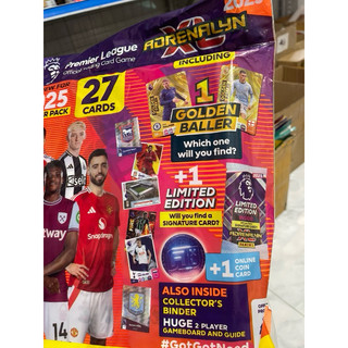 [ Starter Pack ] Túi Album Đựng Thẻ Starter Pack Panini Adrenalyn XL Premier League 2025 2024/25 ( Album Đựng Thẻ )