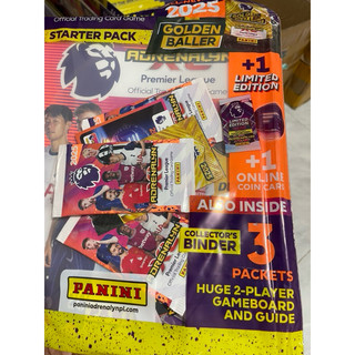 [ Starter Pack ] Túi Album Đựng Thẻ Starter Pack Panini Adrenalyn XL Premier League 2025 2024/25 ( Album Đựng Thẻ )