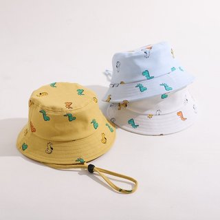 Mũ nón bucket vành hình khủng long cho bé từ 3 tới 4 tuổi
