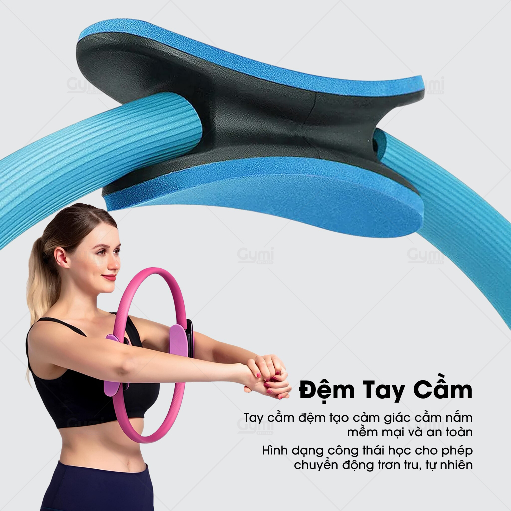 Vòng Tập Yoga Pilates, Vòng Tập Thể Dục Giãm Mỡ Giúp Săn Chắc Toàn Thân - VongPilates