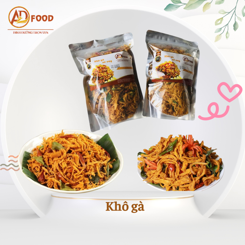 khô gà giòn loại ngon túi 1kg