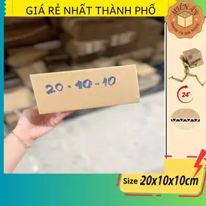 Hộp giấy P50 size 20x10x10 cm, thùng carton gói hàng Everest