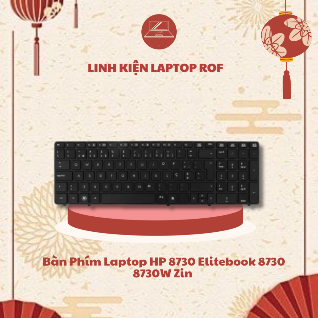 Bàn Phím Laptop HP 8730 Elitebook 8730 8730W Zin Cao Cấp Bảo Hành 6 ...