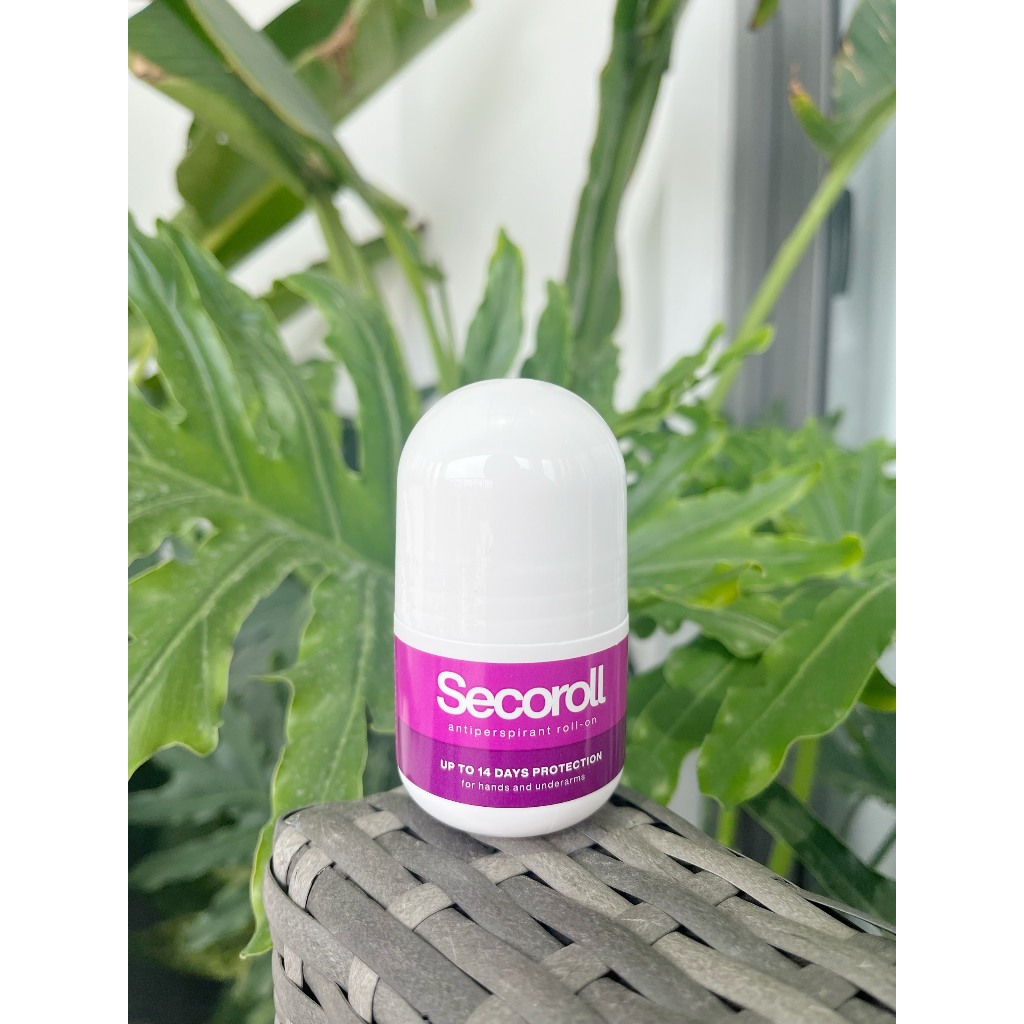 Lăn khử mùi SECOROLL antiperspirant roll on - Bảo vệ khỏi mồ hôi trong 10 đến 14 ngày - Không làm ố quần áo