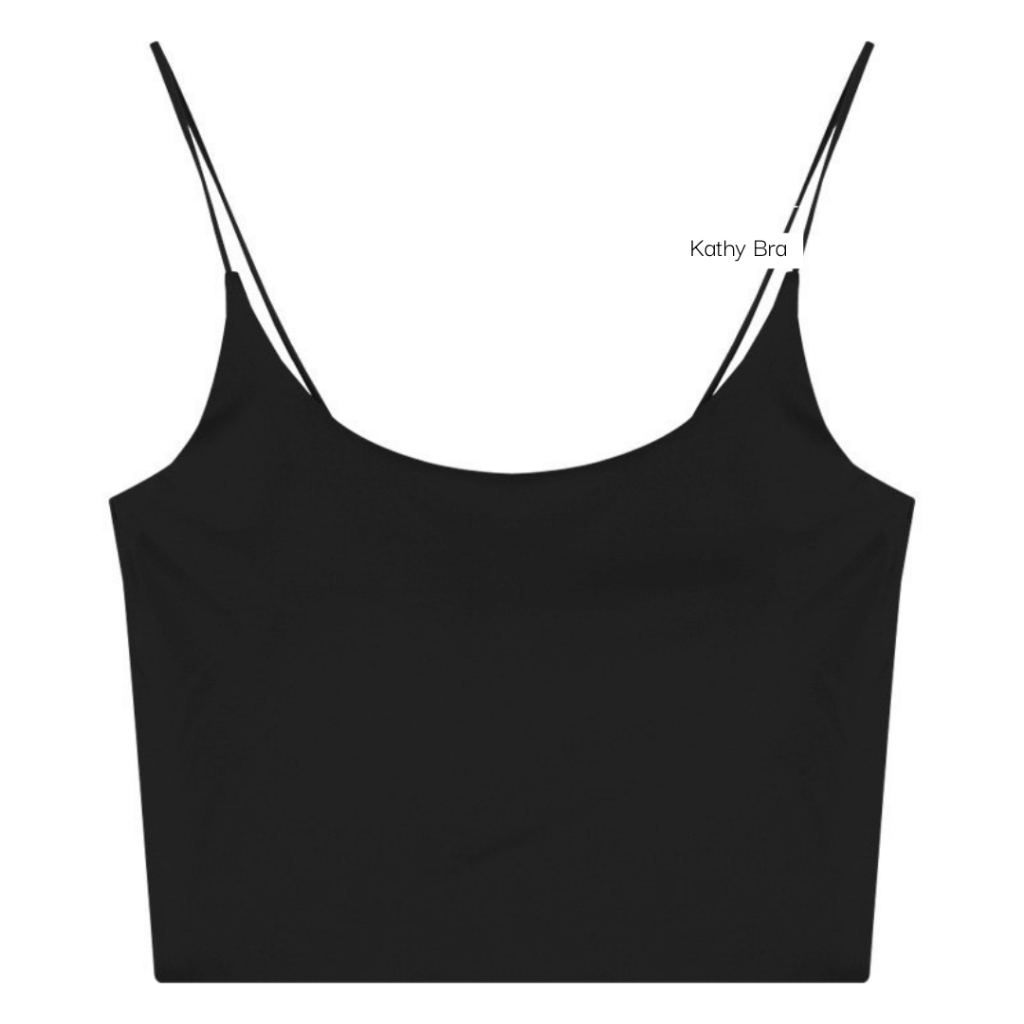 C04 Áo Bra Trơn 2 Dây KATHY BRA Chất Su Mát Dày  Màu Basic Dễ Phối Đồ Có Mút Ngực Co Dãn Tốt | BigBuy360 - bigbuy360.vn