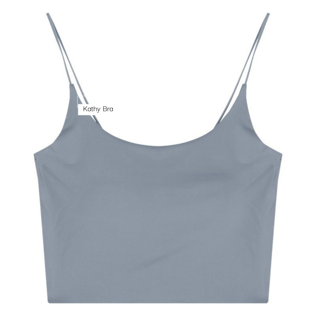 C04 Áo Bra Trơn 2 Dây KATHY BRA Chất Su Mát Dày  Màu Basic Dễ Phối Đồ Có Mút Ngực Co Dãn Tốt | BigBuy360 - bigbuy360.vn