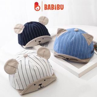 Mũ lưỡi trai, nón hiphop thêu chữ cho bé từ 1 tới 3 tuổi