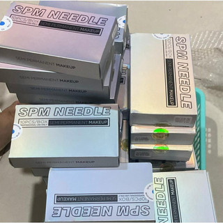 -1 HỘP CÓ 10 CÂY KIM 1 SIZE 0,25mm ĐÓNG VỈ - HỘP MÀU TRẮNG HOẶC ÁNH KIM DÙNG CHO MÁY BLACKPEARL, MÁY KỸ THUẬT SỐ
