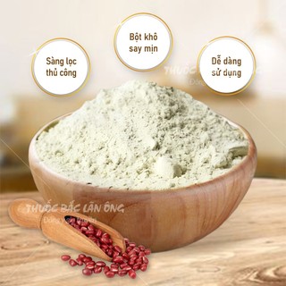 Bột đậu đỏ 100g, rang thơm, nghiền mịn, nguyên chất, bột đắp mặt dưỡng trắng, dưỡng ẩm da