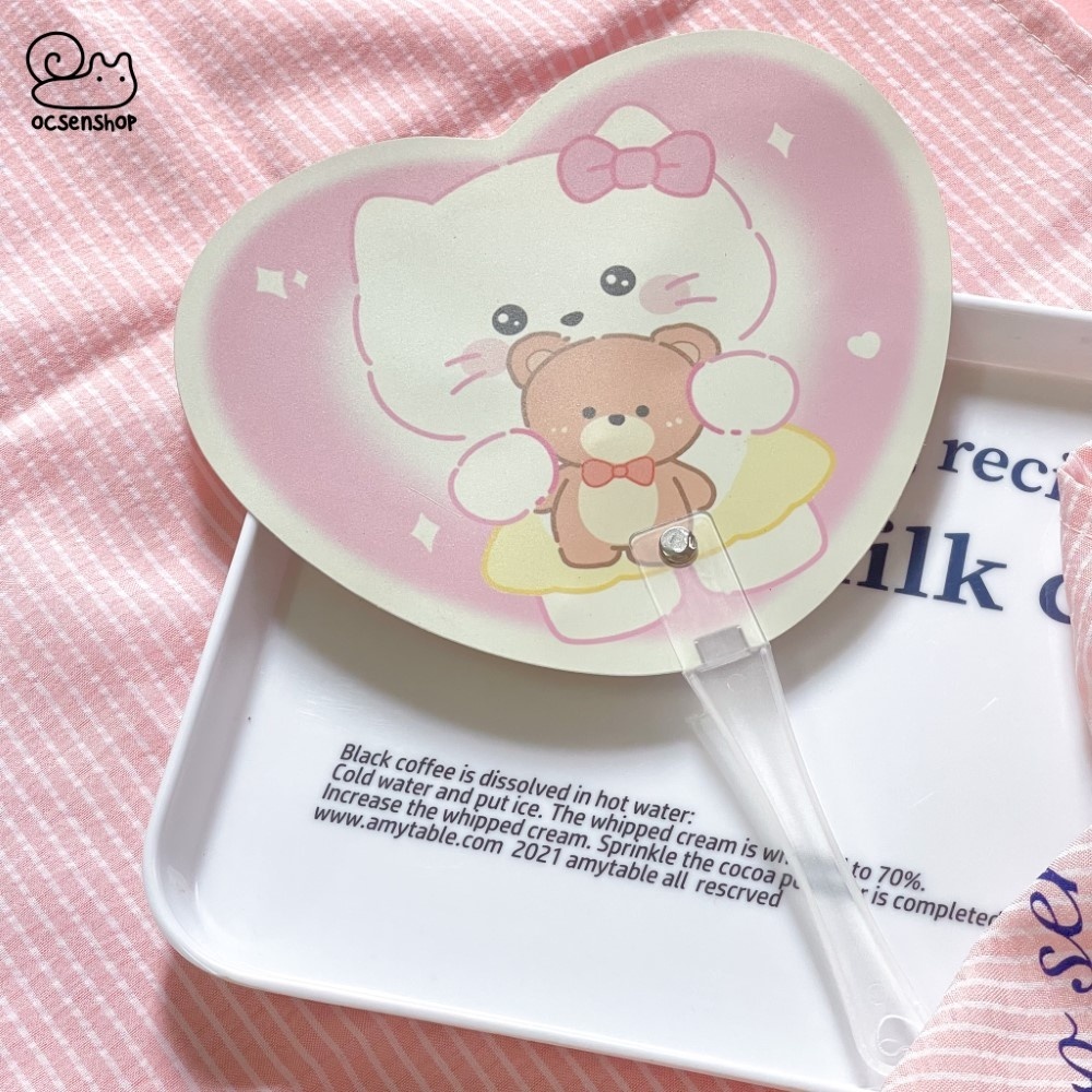 Quạt cầm tay Sanrio cartoon