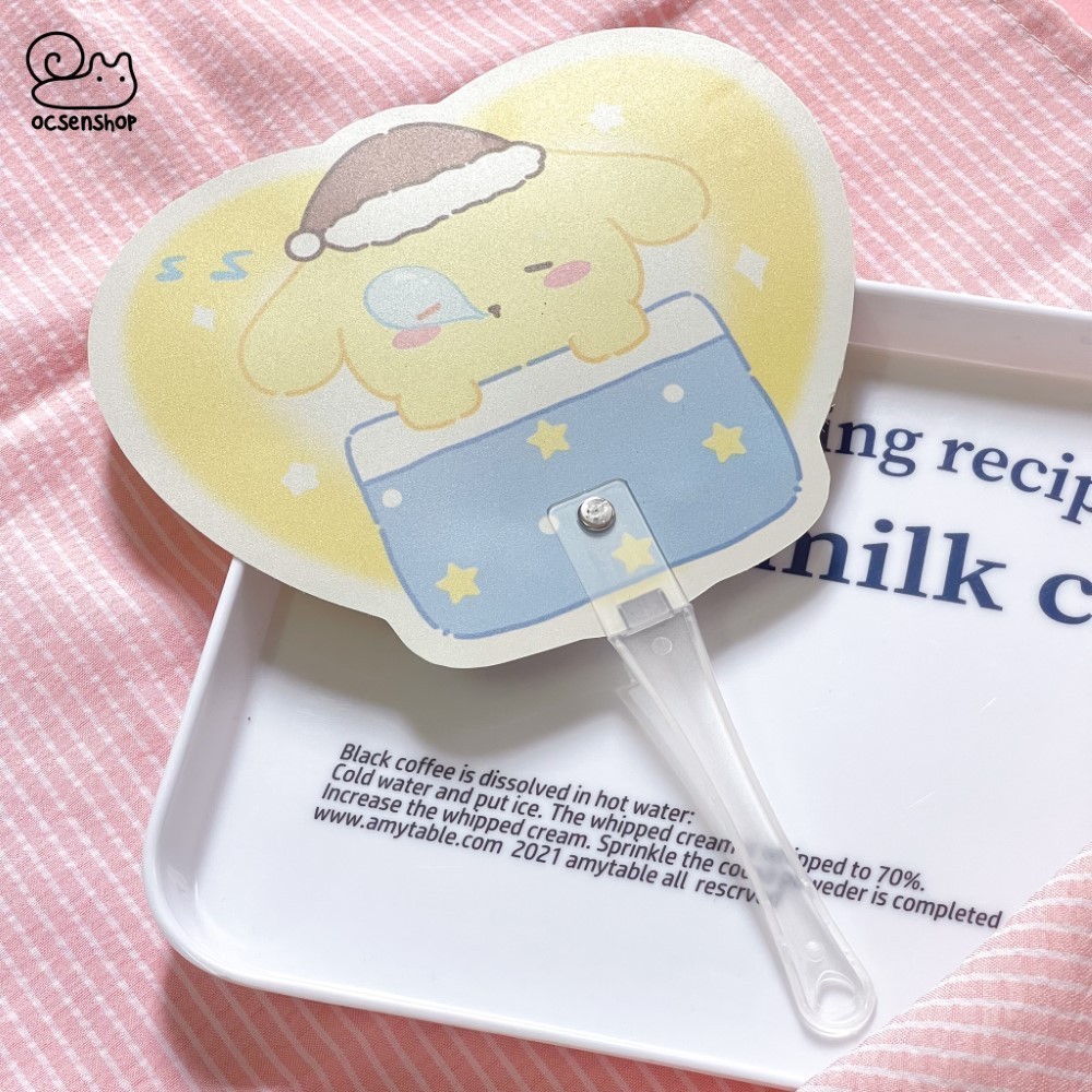 Quạt cầm tay Sanrio cartoon